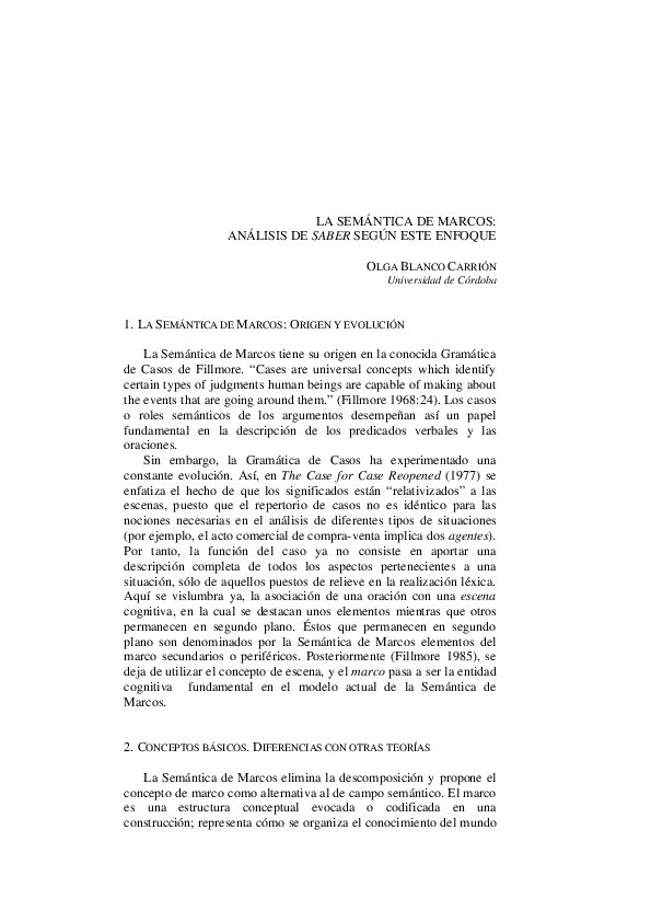 (PDF) Semántica de marcos