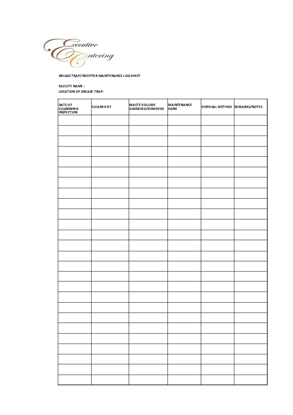 (XLS) GREASE TRAP kutlo mpaleng Academia.edu