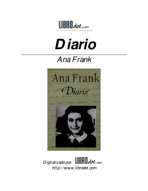 EL DIARIO DE ANA FRANK