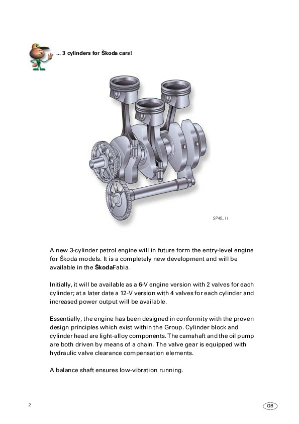 (PDF) 3 cylinders for Š koda cars