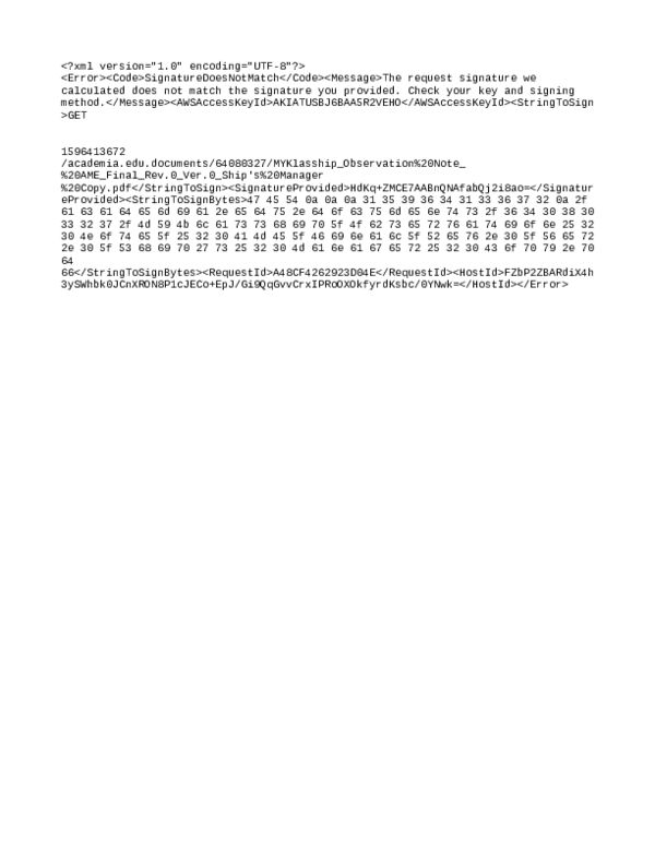 (PDF) ISM Code -Typical Audit Observation Note