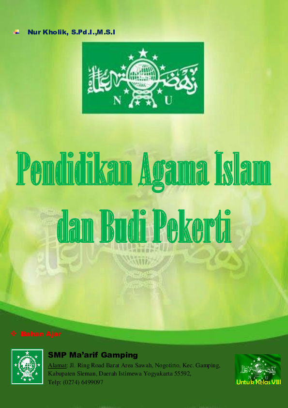 Pdf Pendidikan Agama Islam