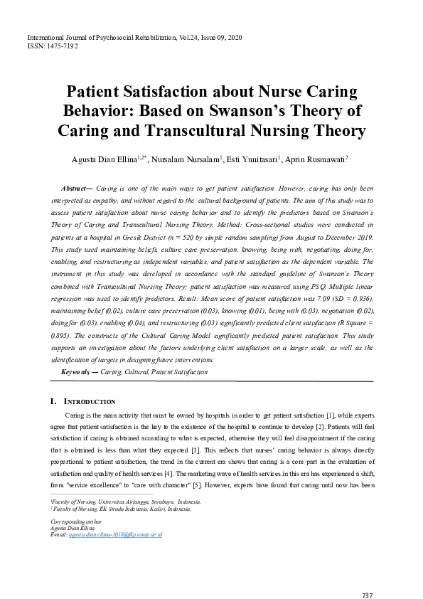 Transcultural nursing cumulative journal essay 07 image