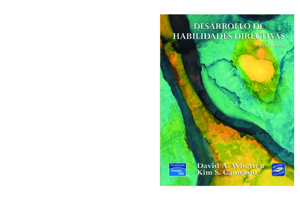 Desarrollo De Habilidades Directivas Whetten Pdf