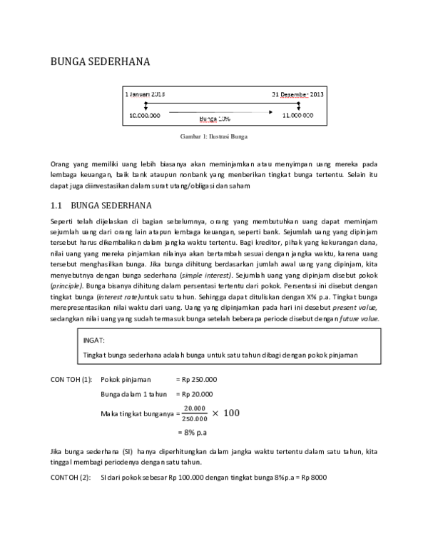 (PDF) BUNGA SEDERHANA