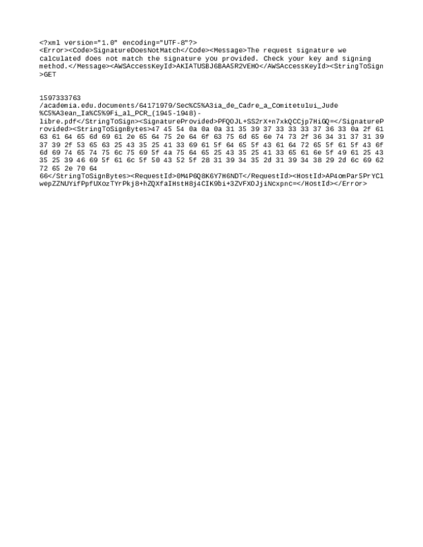 (PDF) ”Secţia de Cadre a Comitetului Judeţean Iaşi al PCR (1945-1948 ...