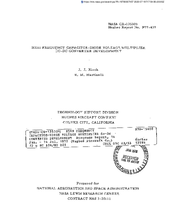 (PDF) Diode Capacitor Multiplier