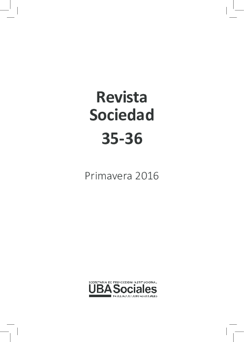 Revista Sociedad 35-36