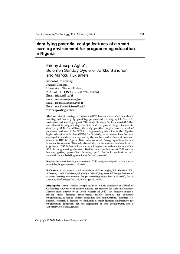 (PDF) Identifying potential design features of a smart learning ...
