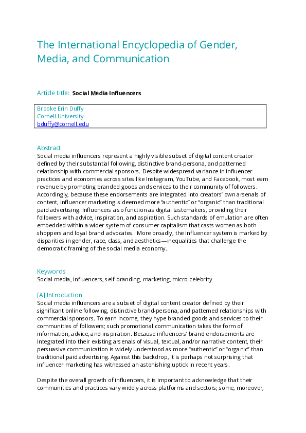 Argumentative essay about social media influencers image