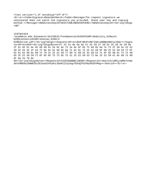 (PDF) FUNDAMENTALS OF PROBABILITY WITH STOCHASTIC PROCESSES SAEED ...