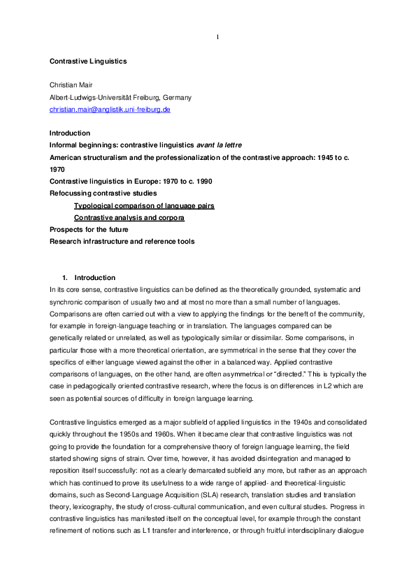 Contrastive analysis pdf image