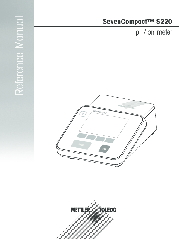 (PDF) S220 pH/Ion meter Reference Manual Tuyển H Ữ U