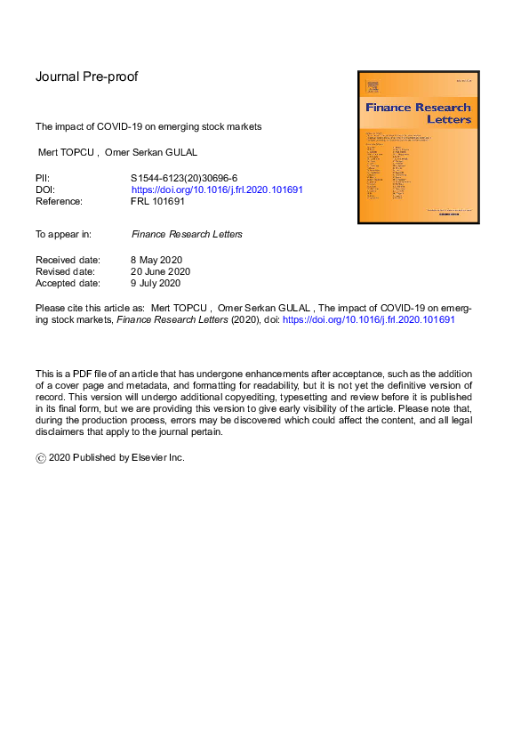PDF) Journal Pre-proof | Omer Serkan Gulal - Academia.edu