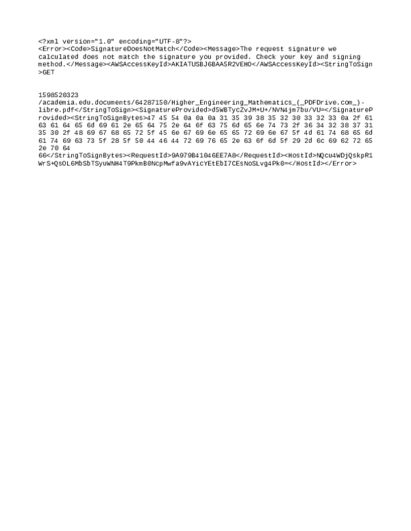(PDF) Higher Engineering Mathematics