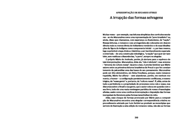 Pdf A Irrupcao Das Formas Selvagens Eduardo Sterzi Academia Edu
