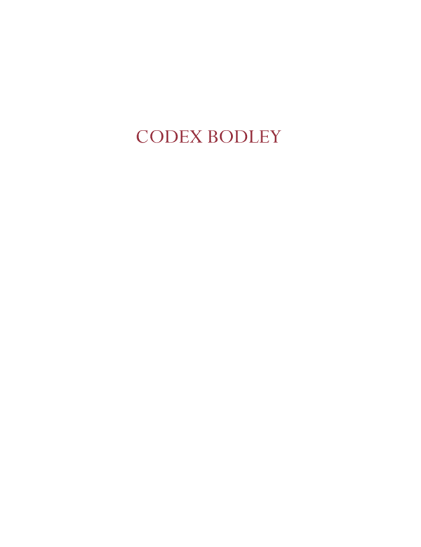 (PDF) Codex Bodley. A Painted Chronicle from the Mixtec Highlands, Mexico