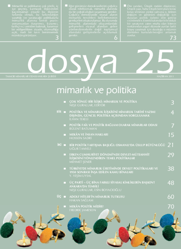(PDF) “Üç Parti – Üç Bina: Farklı Siyasi Kimliklerin Başkent Ankara’da ...