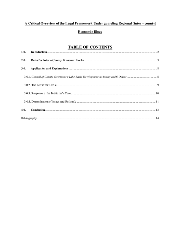 (PDF) A Critical Overview of the Legal Framework Under guarding ...