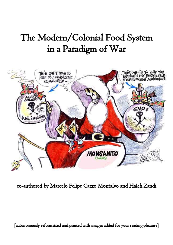 (PDF) The Modern/Colonial Food System in a Paradigm of War - Colonial Size Grain Free Food Behavior