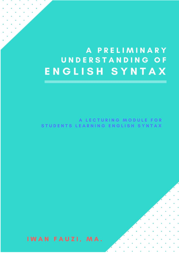 (PDF) A Preliminary Understanding of English Syntax