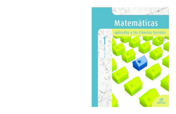 (PDF) Matemáticas aplicadas a las Ciencias Sociales