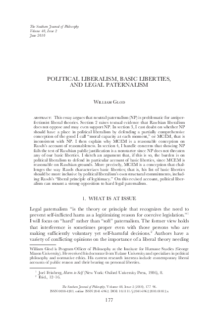 Paternalistic laws picture