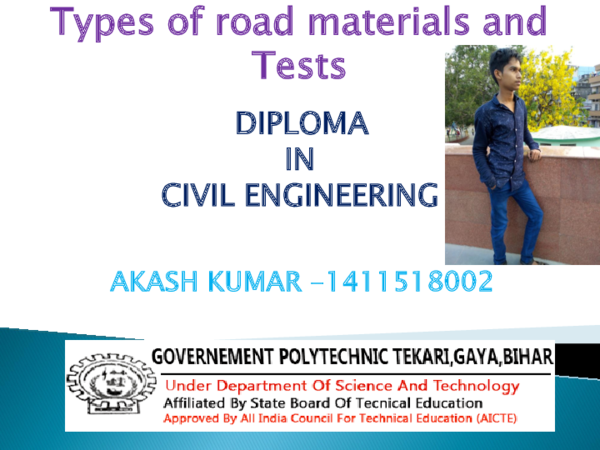 Pdf Types Of Road Materials And Tests Diploma In Civil Engineering Pdf Types Of Road Materials And Tests Diploma In Civil Engineering