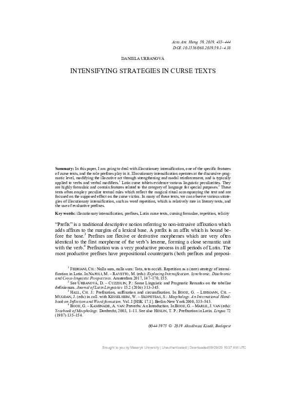 (PDF) INTENSIFYING STRATEGIES IN CURSE TEXTS (2019)