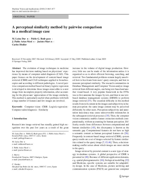 (PDF) A comparison of dimension reduction methods with application to ...
