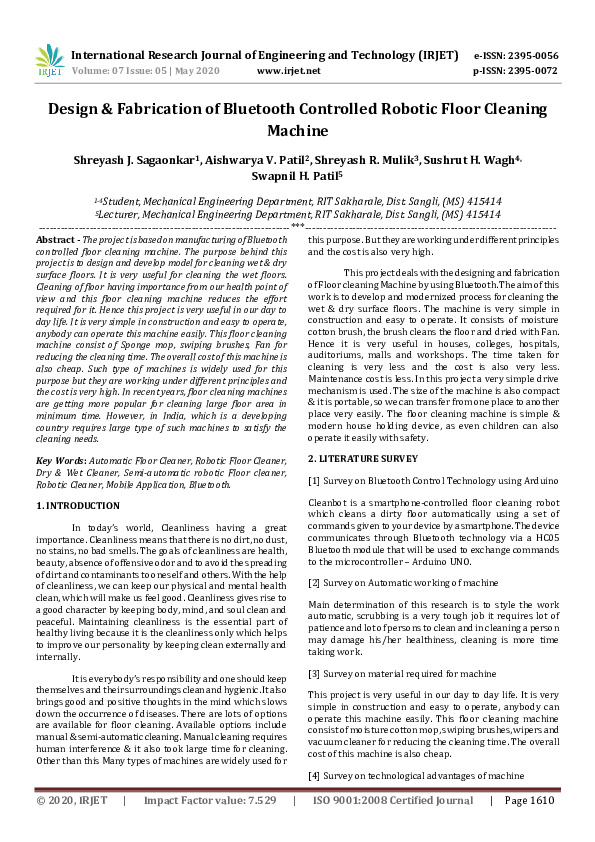 Automatic Floor Cleaning Machine Design Floor Roma