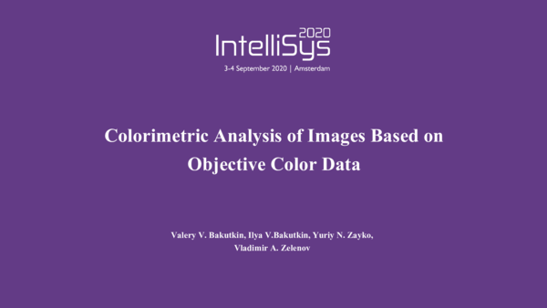 (PPT) Colorimetric Analysis of Images Based on Objective Color Data ...