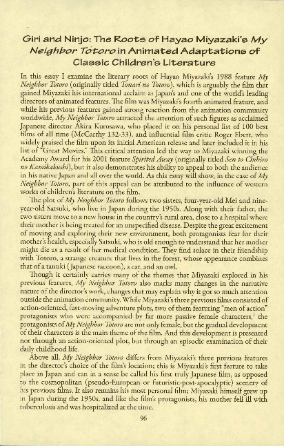 My neighbor totoro characters image