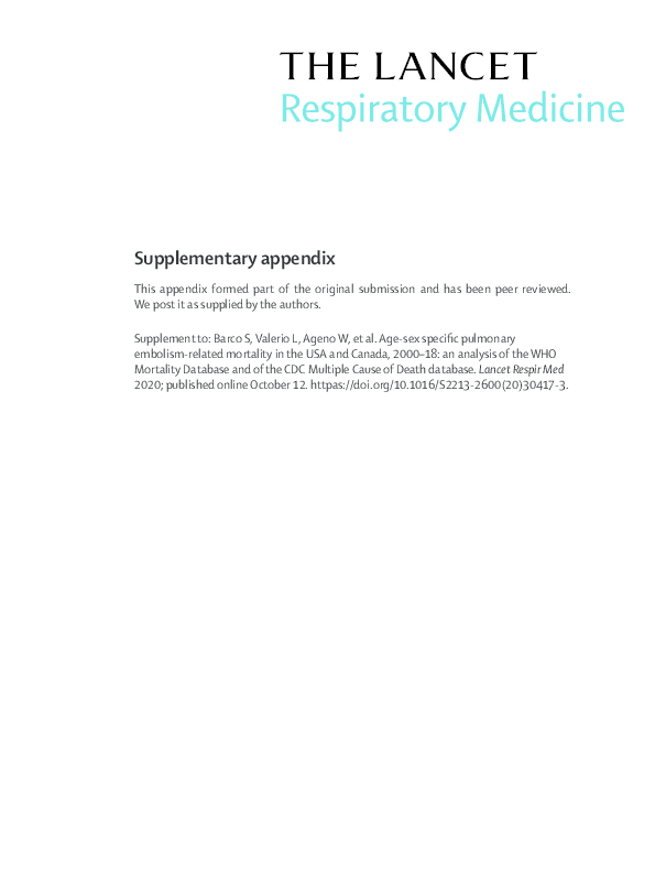 (PDF) Supplementary appendix