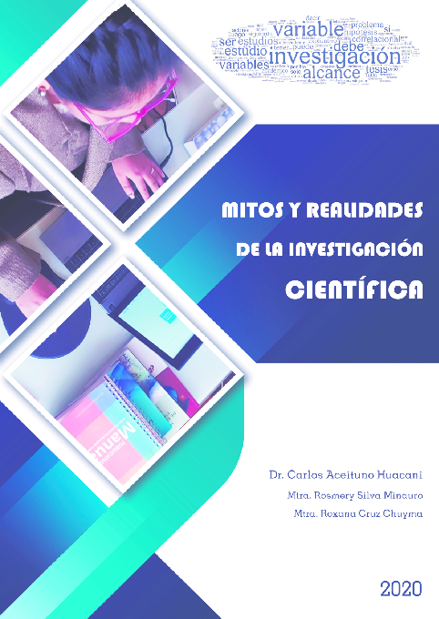First page of “- MITOS Y REALIDADES DE LA INVESTIGACION CIENTIFICA”