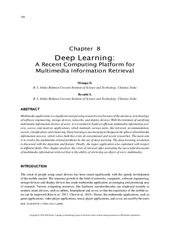 (PDF) Deep Learning A Recent Computing Platform for Multimedia ...