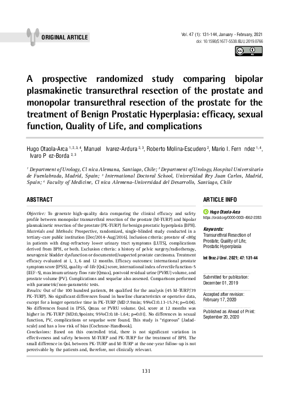 (PDF) A prospective randomized study comparing bipolar plasmakinetic ...