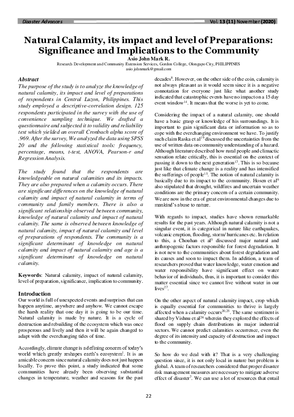 Research paper about disaster preparedness in the philippines pdf image