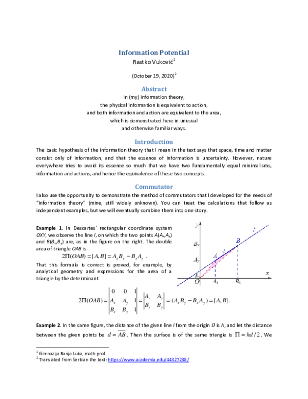 (PDF) Information Potential