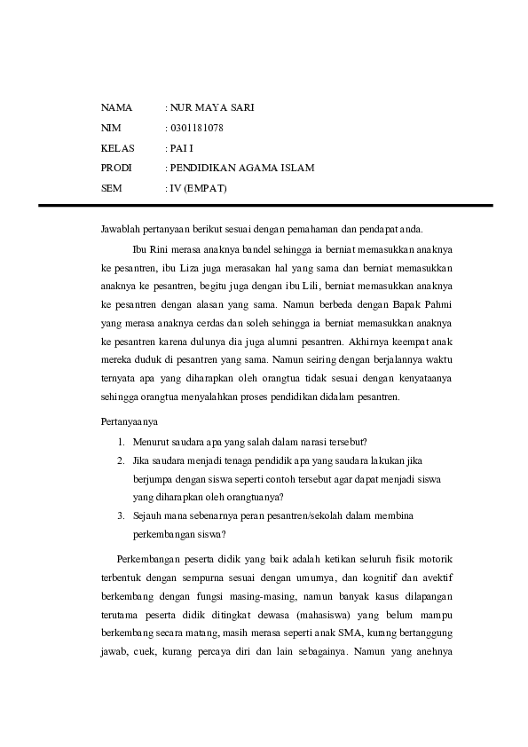 State Islamic University Of Sumatera Utara Meda Mahasiswi Academia Edu