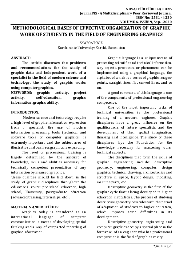 (PDF) JOURNALNX-METHODOLOGICAL BASES OF EFFECTIVE ORGANIZATION OF ...