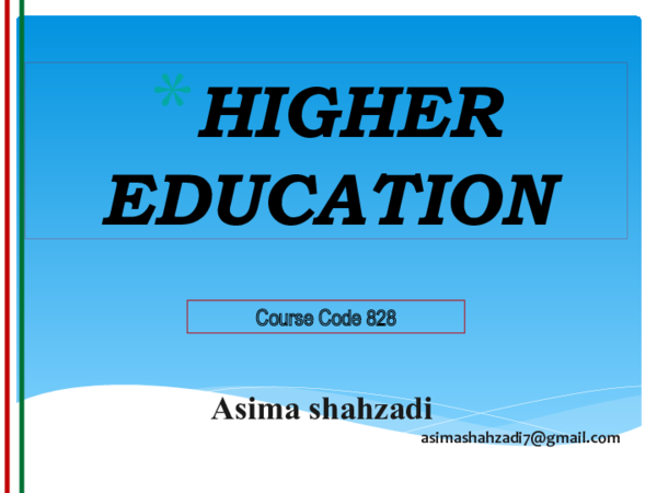 (PPT) Uni-5Higher Education in Developing Countries