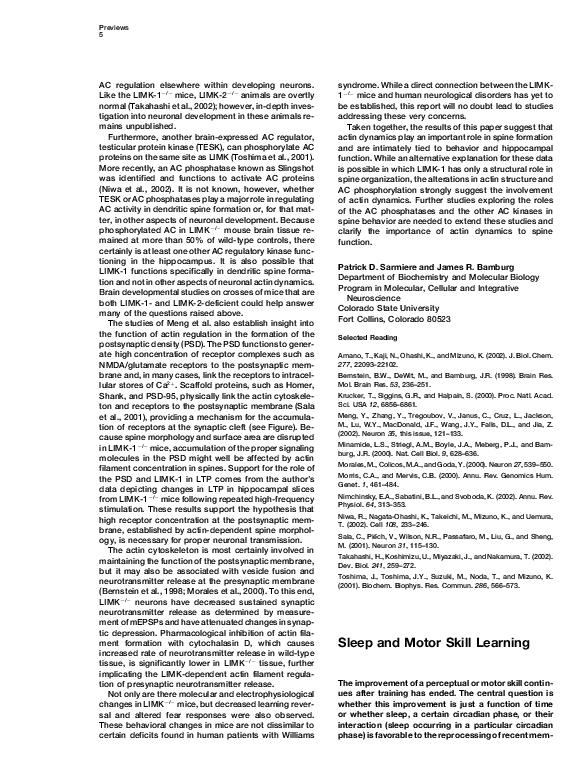 (PDF) Sleep and Motor Skill Learning