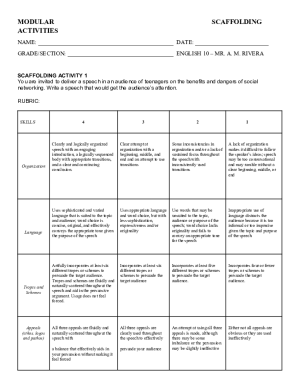 (DOC) MODULAR SCAFFOLDING ACTIVITIES