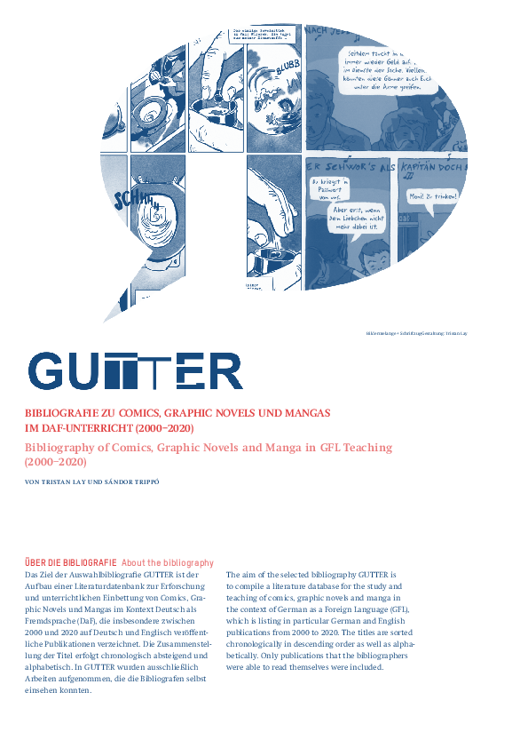 (PDF) GUTTER Bibliography of Comics, Graphic Novels and Manga in GFL