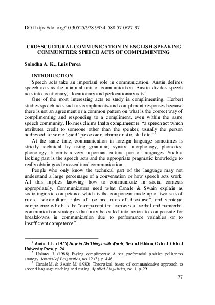 (PDF) Cross Cultural Communication in English Speaking Communities ...