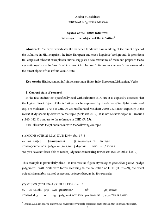 Case Marking Research Papers Academia Edu