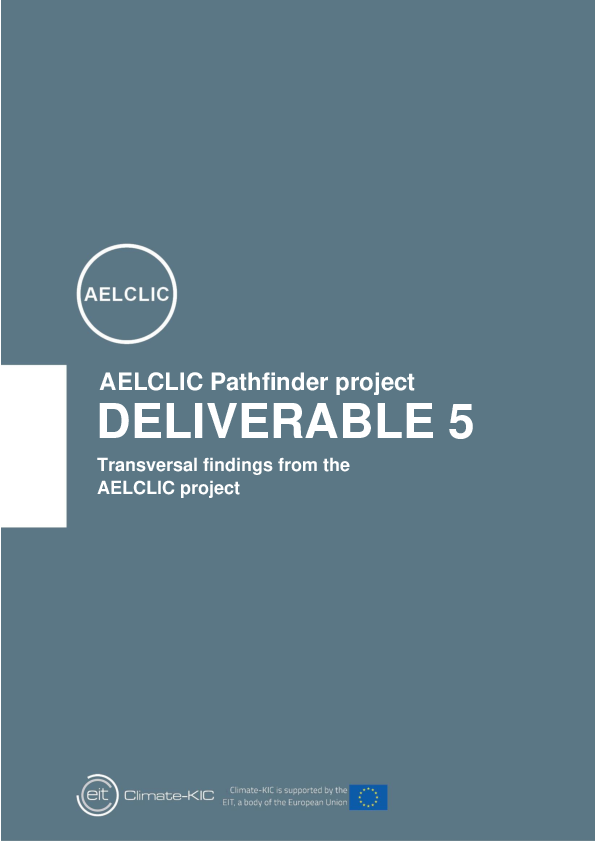 (PDF) AELCLIC Pathfinder project DELIVERABLE 5 Transversal findings ...