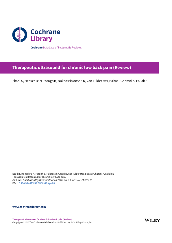 (PDF) Cochrane Library Cochrane Database of Systematic Reviews