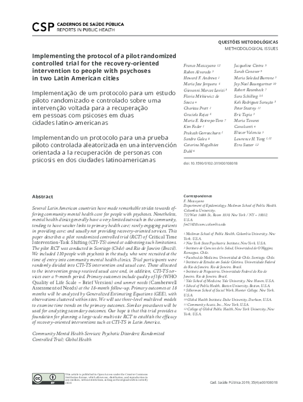 (PDF) Implementing the protocol of a pilot randomized controlled trial ...